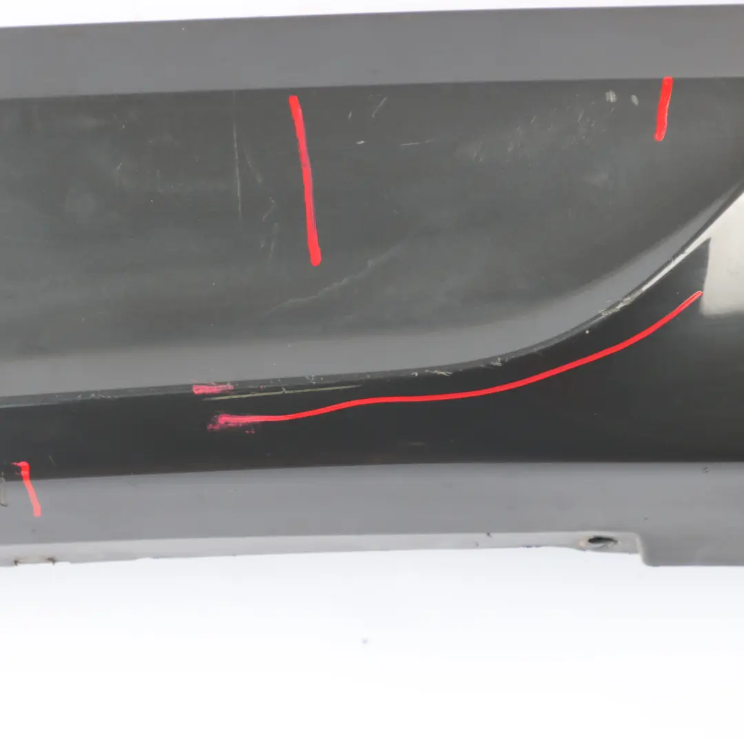 Bumper Diffuser M Sport Bottom Trim Panel Insert to BMW F34 Rear with Part number 8062204 BMW F34 Rear Bumper Diffuser M Sport Bottom Trim Panel Insert - SKU 8062204 - Part number 8062204