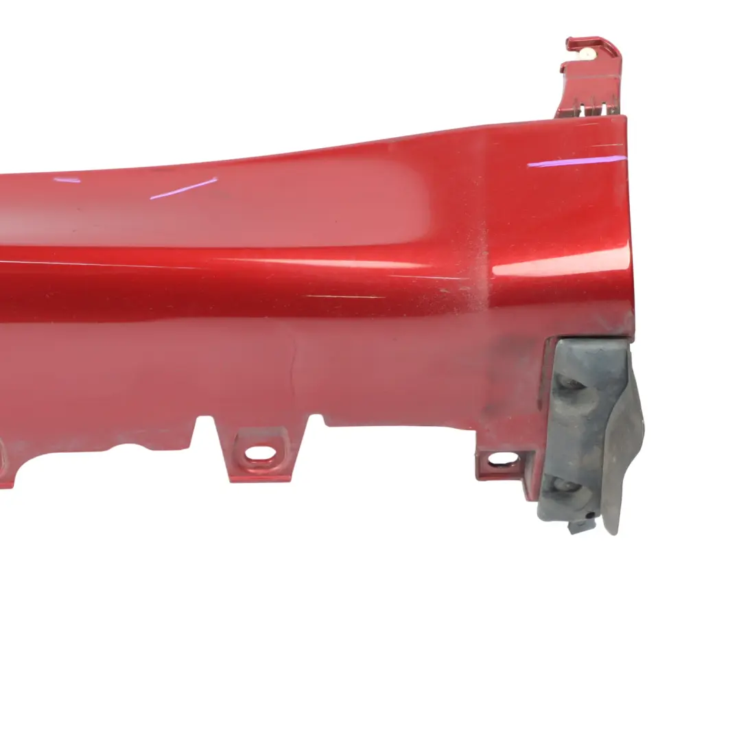 BMW X6 F16 Side Skirt Left N/S M Sport Sill Strip Cover Trim Flamenco Red - C06 - SKU 8065893-FLR - Part number 8065893