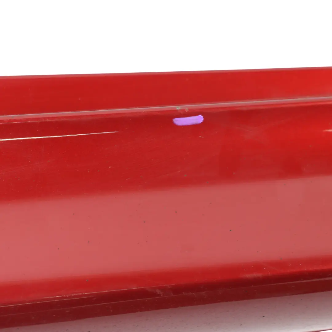 Side Skirt Left N/S M Sport Sill Strip Cover Trim Flamenco Red - C06 to BMW X6 F16 with Part number 8065893 BMW X6 F16 Side Skirt Left N/S M Sport Sill Strip Cover Trim Flamenco Red - C06 - SKU 8065893-FLR - Part number 8065893