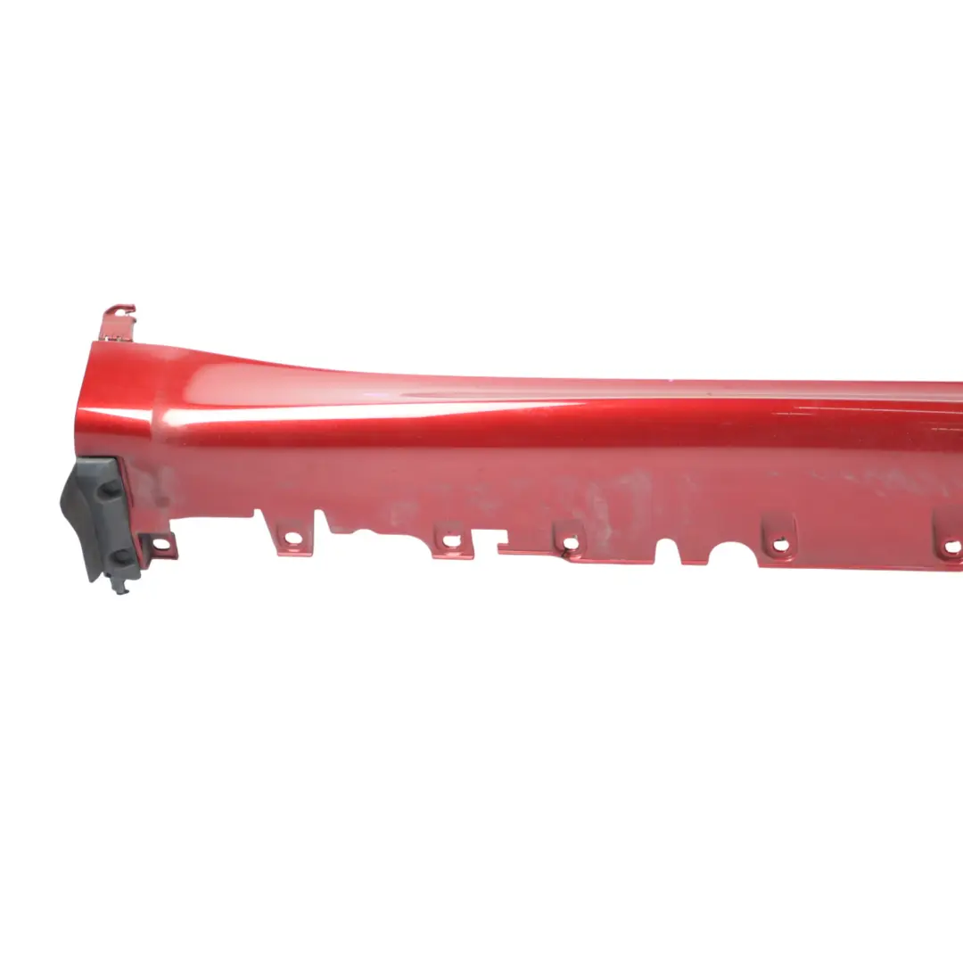 Side Skirt Right O/S M Sport Sill Strip Cover Trim Flamenco Red - C06 to BMW X6 F16 with Part number 8065894 BMW X6 F16 Side Skirt Right O/S M Sport Sill Strip Cover Trim Flamenco Red - C06 - SKU 8065894-FLR - Part number 8065894