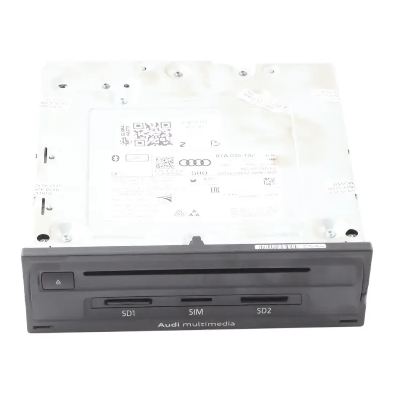 Radio CD SD SIM Player Stereo Sat Nav Head Unit to Audi A3 8V with Part number 81A035192 Audi A3 8V Radio CD SD SIM Player Stereo Sat Nav Head Unit - SKU 81A035192 - Part number 81A035192