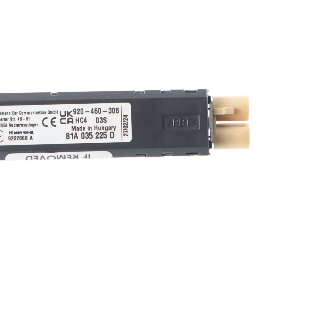 Bootlid Tailgate Antenna Amplifier Booster ECU to Audi Q2 GA with Part number 81A035225D Audi Q2 GA Bootlid Tailgate Antenna Amplifier Booster ECU - SKU 81A035225D - Part number 81A035225D