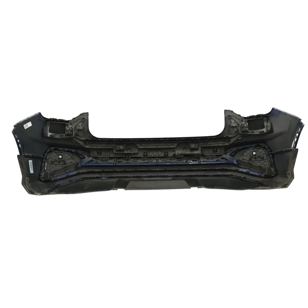 Bumper Trim Panel Covering Navarra Blue Metallic - X5H to Audi Q2 GA Rear with Part number 81A807067D Audi Q2 GA Rear Bumper Trim Panel Covering Navarra Blue Metallic - X5H - SKU 81A807067D-NAB - Part number 81A807067D