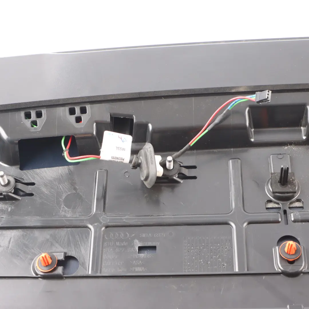 Boot Spoiler Tailgate Rear Trunk Spoiler Navarra Blue Metallic - X5H to Audi Q2 GA with Part number 81A827933C Audi Q2 GA Boot Spoiler Tailgate Rear Trunk Spoiler Navarra Blue Metallic - X5H - SKU 81A827933C-NAB - Part number 81A827933C