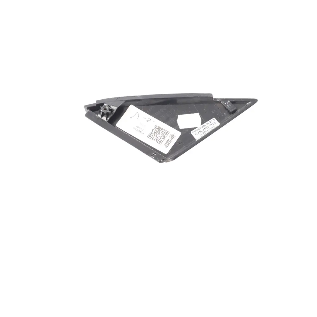 Copertura Triangolare Trim Angolo Porta Posteriore Destro per Audi Q2 GA con numero di parte 81A837638 Audi Q2 GA Copertura Triangolare Trim Angolo Porta Posteriore Destro - SKU 81A837638 - Numero di parte 81A837638