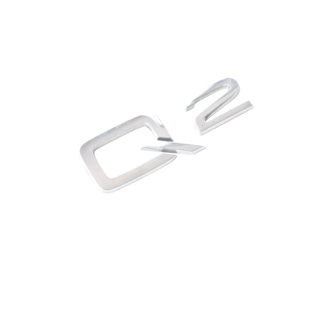 Audi Q2 GA Rear Boot Trunk Lid Adhered Emblem Badge Lettering Q2 - SKU 81A853741A - Part number 81A853741A