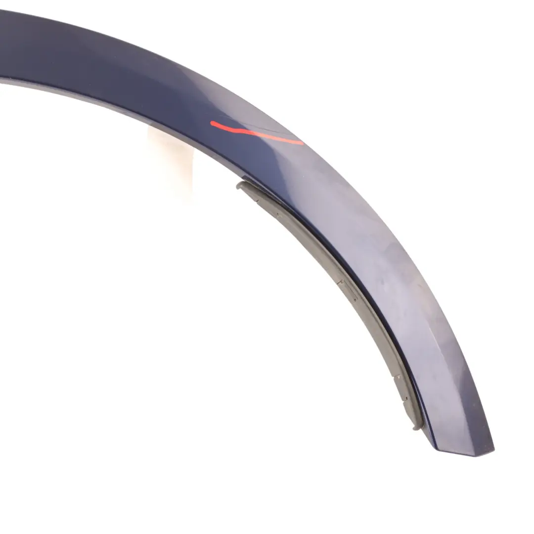 Audi Q2 GA Rear Side Fender Strip Wheel Arch Left N/S Navarra Blue Metallic-H5X - SKU 81A853817A-NAB - Part number 81A853817A