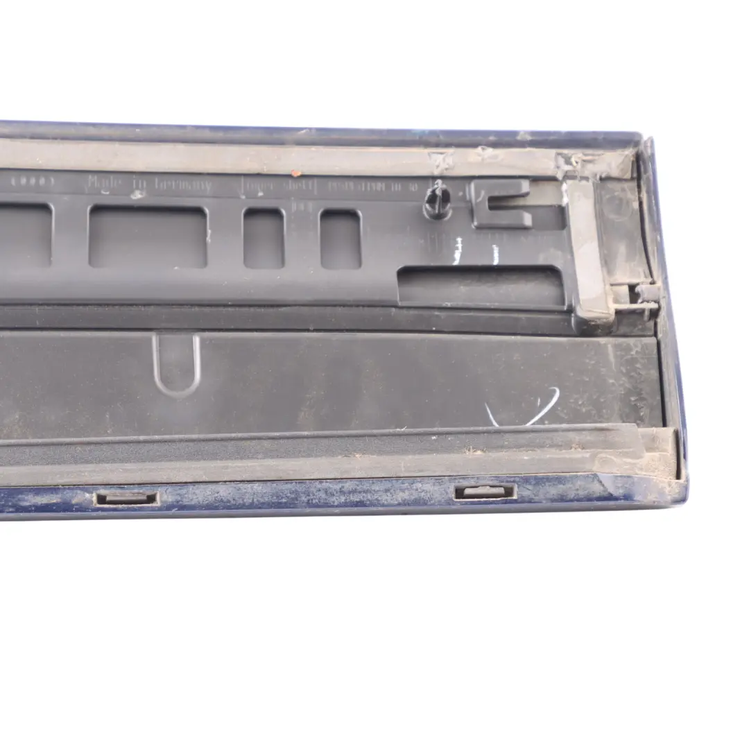 Side Door Moulding Trim Left N/S Strip Navarra Blue Metallic-H5X to Audi Q2 GA Rear with Part number 81A853969A Audi Q2 GA Rear Side Door Moulding Trim Left N/S Strip Navarra Blue Metallic-H5X - SKU 81A853969A-NAB - Part number 81A853969A