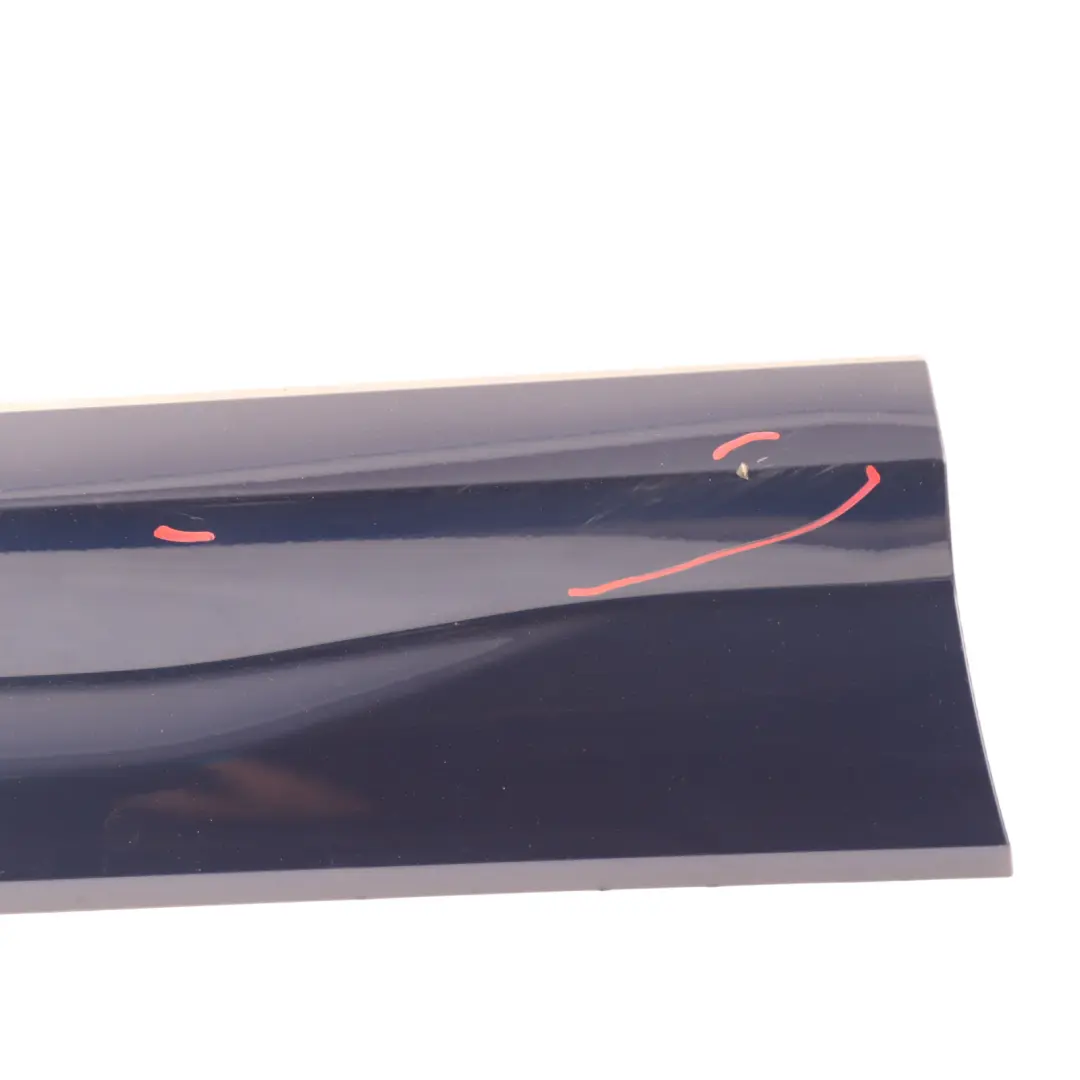 Audi Q2 GA Rear Side Door Moulding Trim Cover Right O/S Strip Navarra Blue X5H - SKU 81A853970A-NAB - Part number 81A853970A