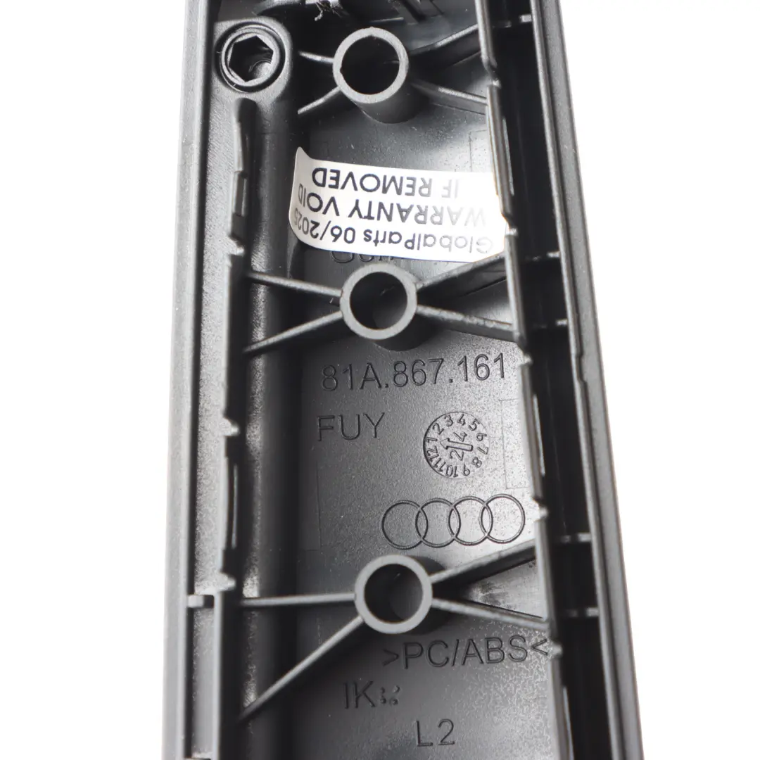 Audi Q2 GA Door Grab Handle Rear Left N/S Inner Interior Door Pull - SKU 81A867161 - Part number 81A867161