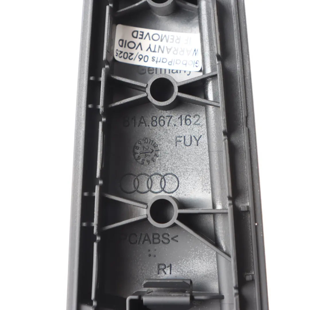 Audi Q2 GA Maniglia Porta Posteriore Destra Interno Porta Tirante - SKU 81A867162 - Numero di parte 81A867162