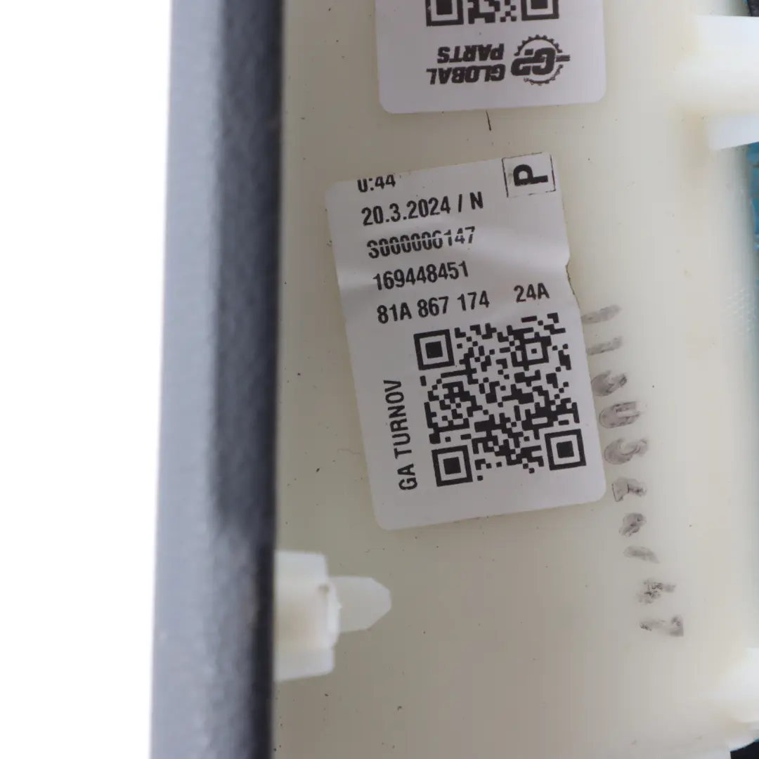 Tür Verkleidung Armlehne Verkleidung Panel Rechts für Audi Q2 GA mit Teilenummer 81A867174 Audi Q2 GA Tür Verkleidung Armlehne Verkleidung Panel Rechts - SKU 81A867174 - Teilenummer 81A867174