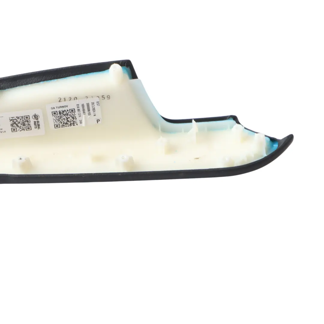 Audi Q2 GA Rear Door Card Interior Handle Trim Arm Rest Right O/S - SKU 81A867374 - Part number 81A867374