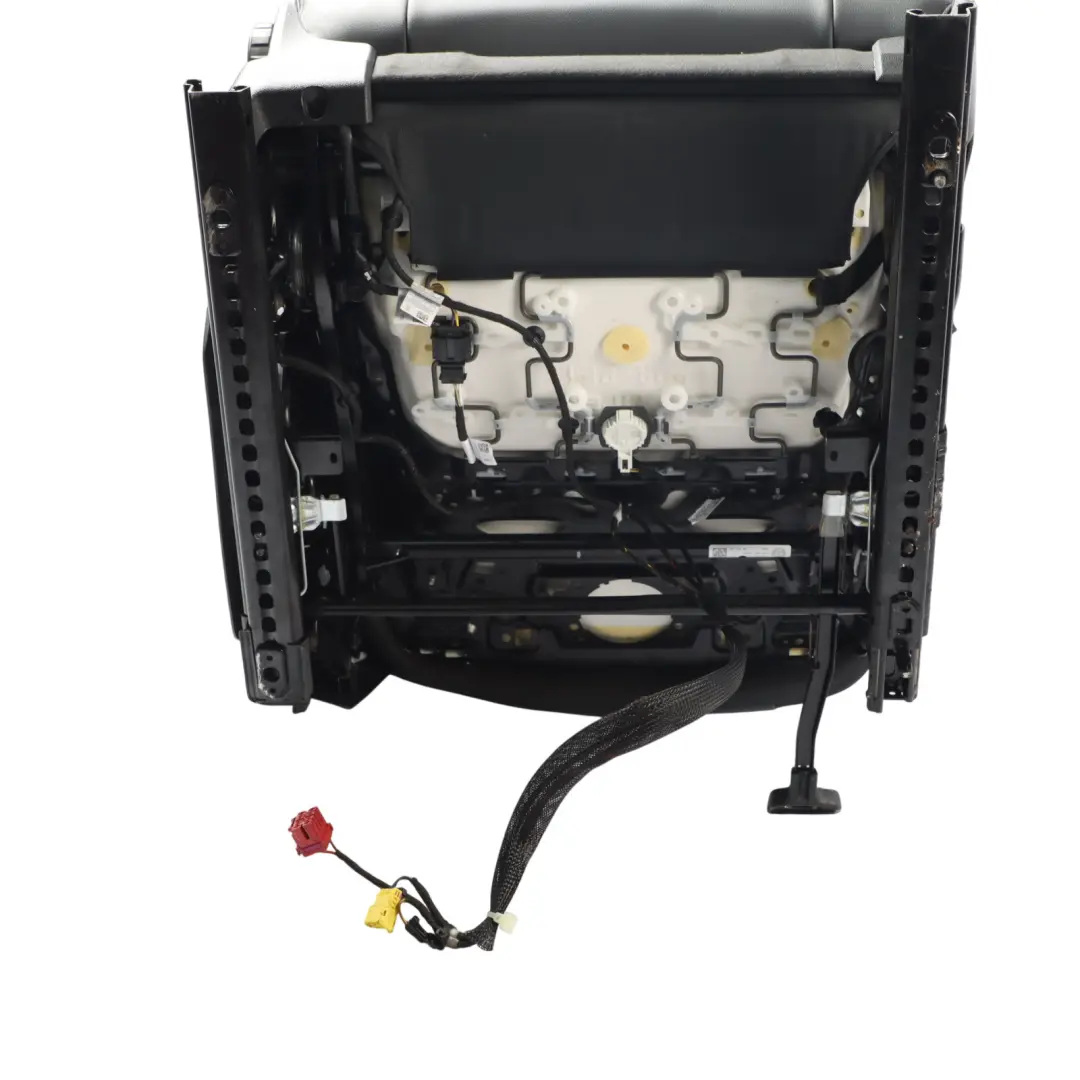 Audi Q2 GA Asiento Delantero Izquierdo Interior S Line Medio Cuero Negro Gris - SKU 81A881805AP-2 - Número de pieza 81A881805AP
