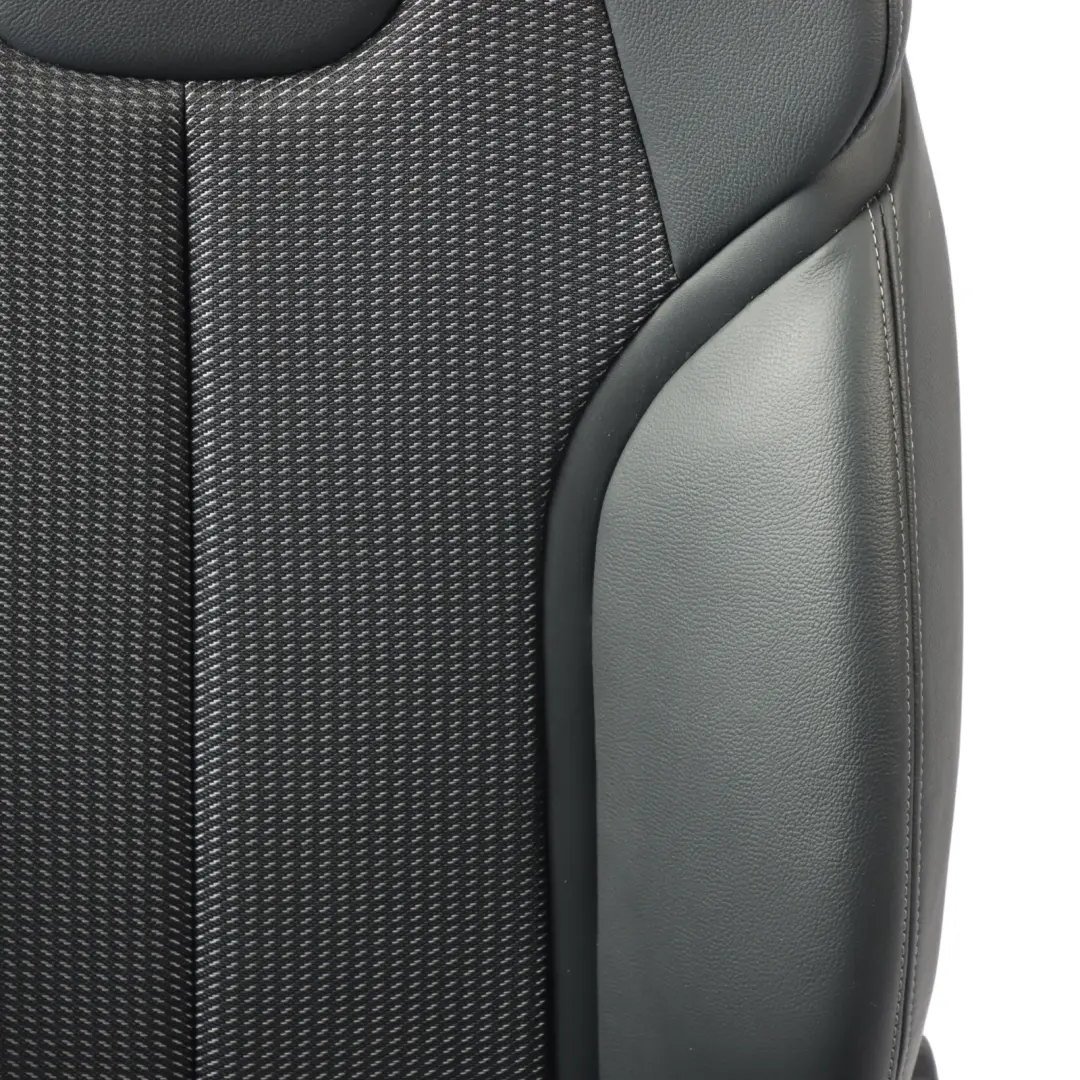 Sedile Anteriore Sinistro Interno S Line Mezza Pelle Nero Grigio Audi Q2 GA - SKU 81A881805AP-2 - Numero di parte 81A881805AP