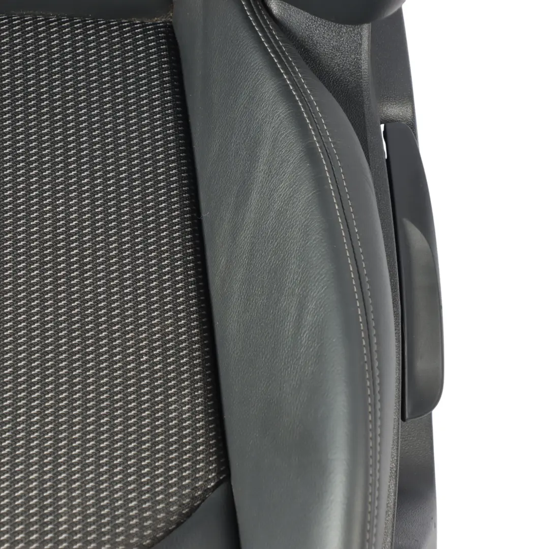 Sedile Anteriore Sinistro Interno S Line Mezza Pelle Nero Grigio Audi Q2 GA - SKU 81A881805AP-2 - Numero di parte 81A881805AP