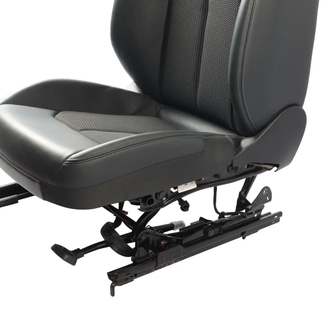 Audi Q2 GA Seat Front Right O/S Interior S Line Half Leather Black Grey - SKU 81A881806AP-2 - Part number 81A881806AP