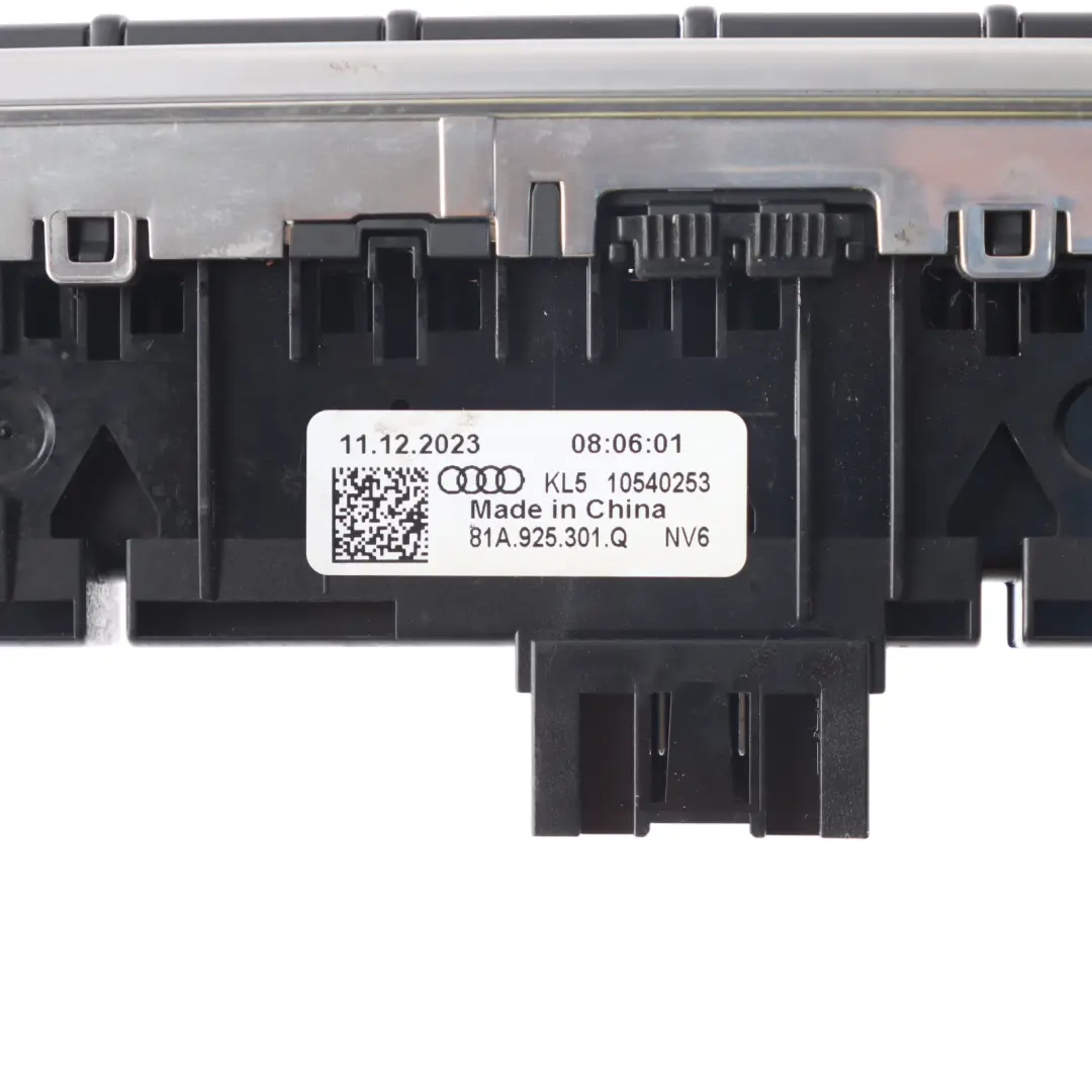 Dashboard Switch Panel Hazard Lights Start Stop Drive Mode to Audi Q2 GA with Part number 81A925301Q Audi Q2 GA Dashboard Switch Panel Hazard Lights Start Stop Drive Mode - SKU 81A925301Q - Part number 81A925301Q