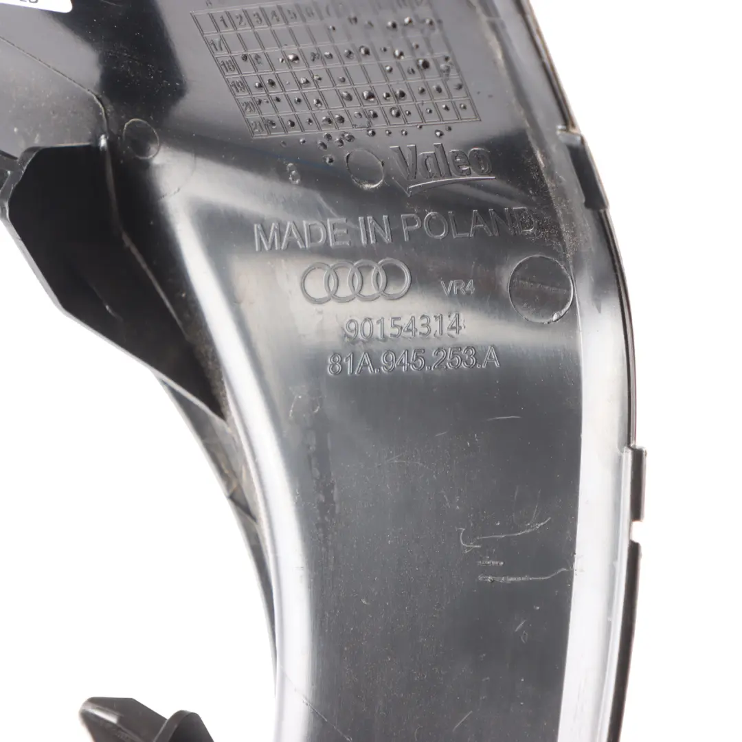 Panel Moldura Maletero Trasero Izquierdo para Audi Q2 GA con número de pieza 81A945253A Audi Q2 GA Panel Moldura Maletero Trasero Izquierdo - SKU 81A945253A - Número de pieza 81A945253A