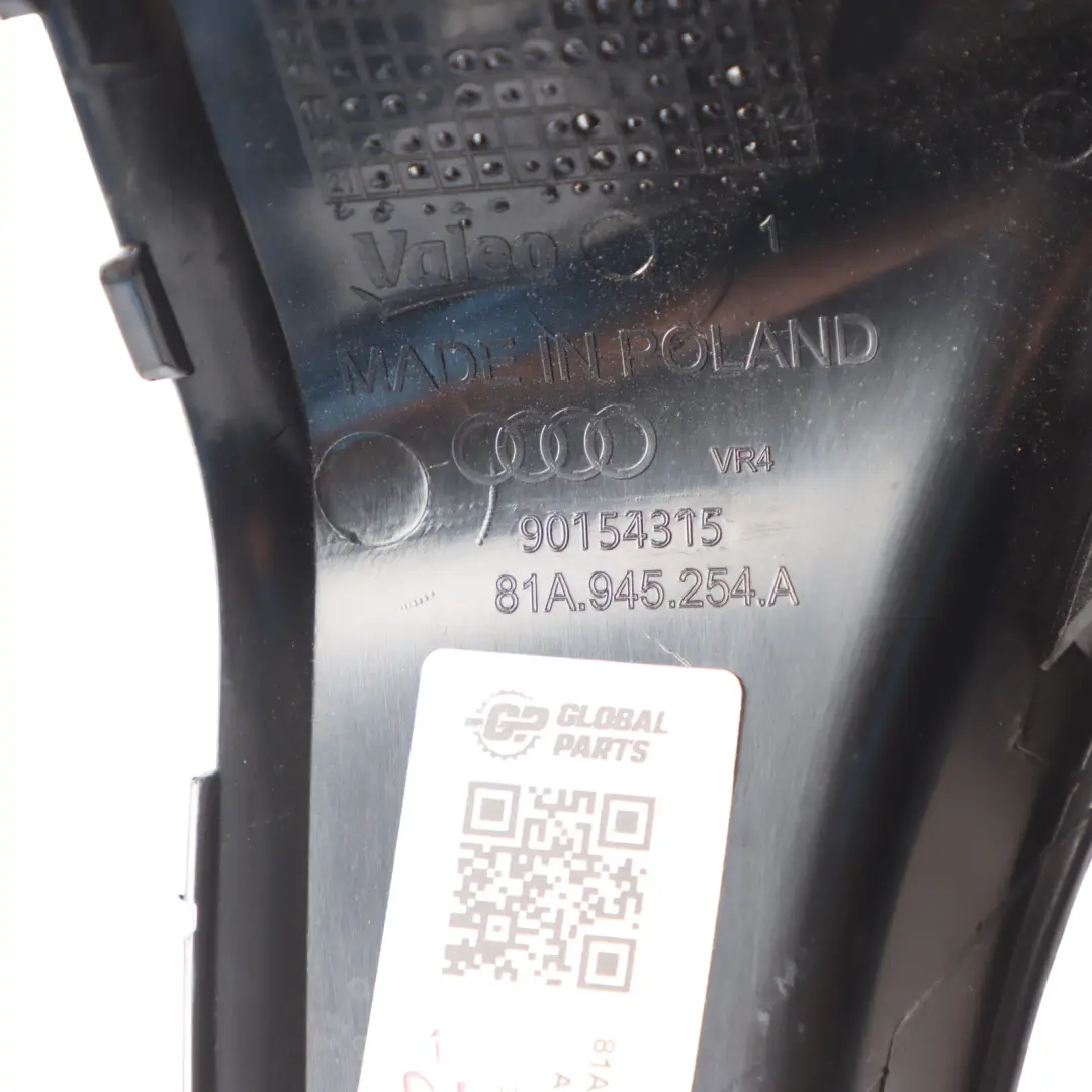 Panel Moldura Maletero Trasero Derecho para Audi Q2 GA con número de pieza 81A945254A Audi Q2 GA Panel Moldura Maletero Trasero Derecho - SKU 81A945254A - Número de pieza 81A945254A