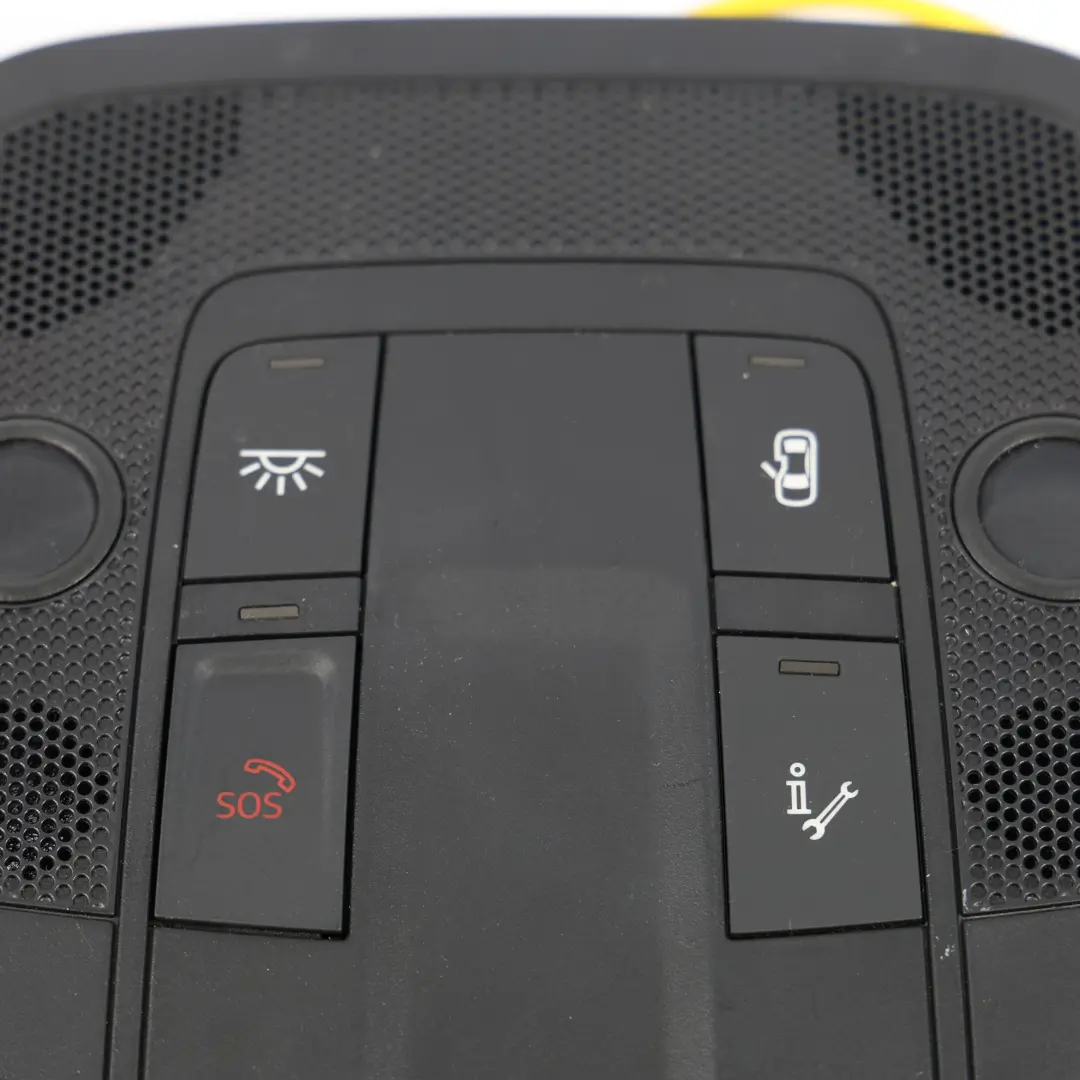 Audi Q2 GA Front Roof Light Interior Reading Lamp Switch Black - SKU 81A947135BN - Part number 81A947135BN