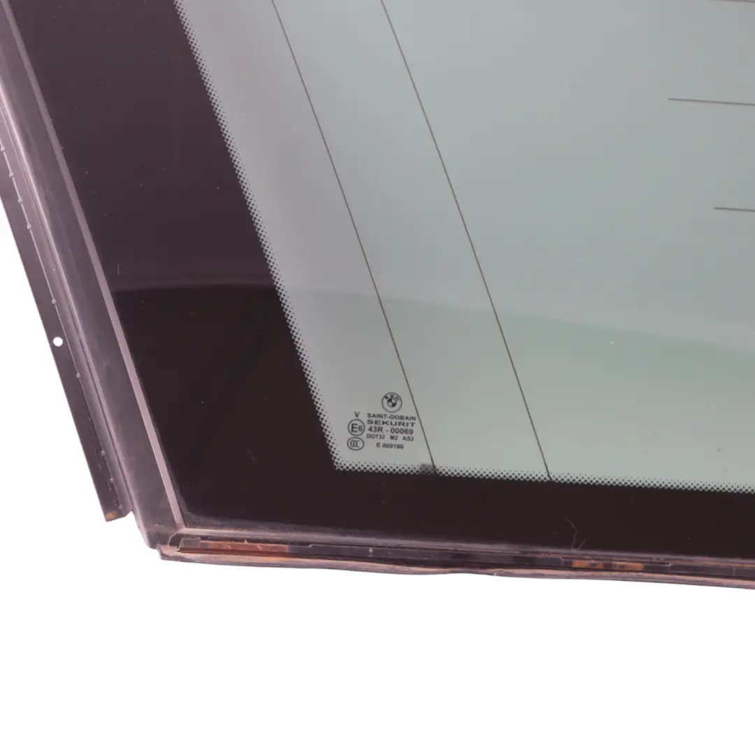 Left N/S Side Black Fixed Window Glass AS3 to BMW X5 E53 Rear with Part number 8249935 BMW X5 E53 Rear Left N/S Side Black Fixed Window Glass AS3 - SKU 8249935-2 - Part number 8249935