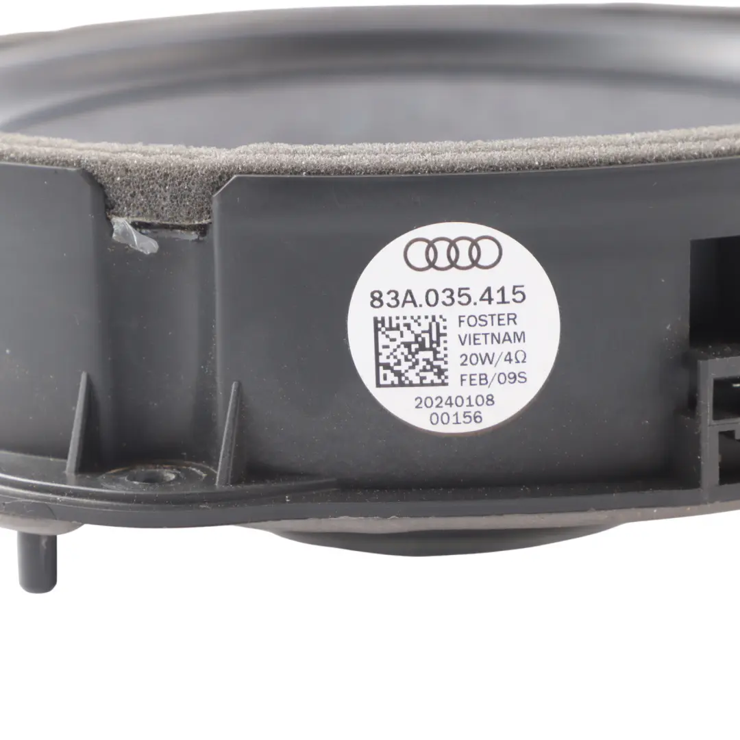 Puerta Delantera Altavoz Agudos Izquierda Derecha Tono Bajo para Audi Q2 GA con número de pieza 83A035415 Audi Q2 GA Puerta Delantera Altavoz Agudos Izquierda Derecha Tono Bajo - SKU 83A035415 - Número de pieza 83A035415