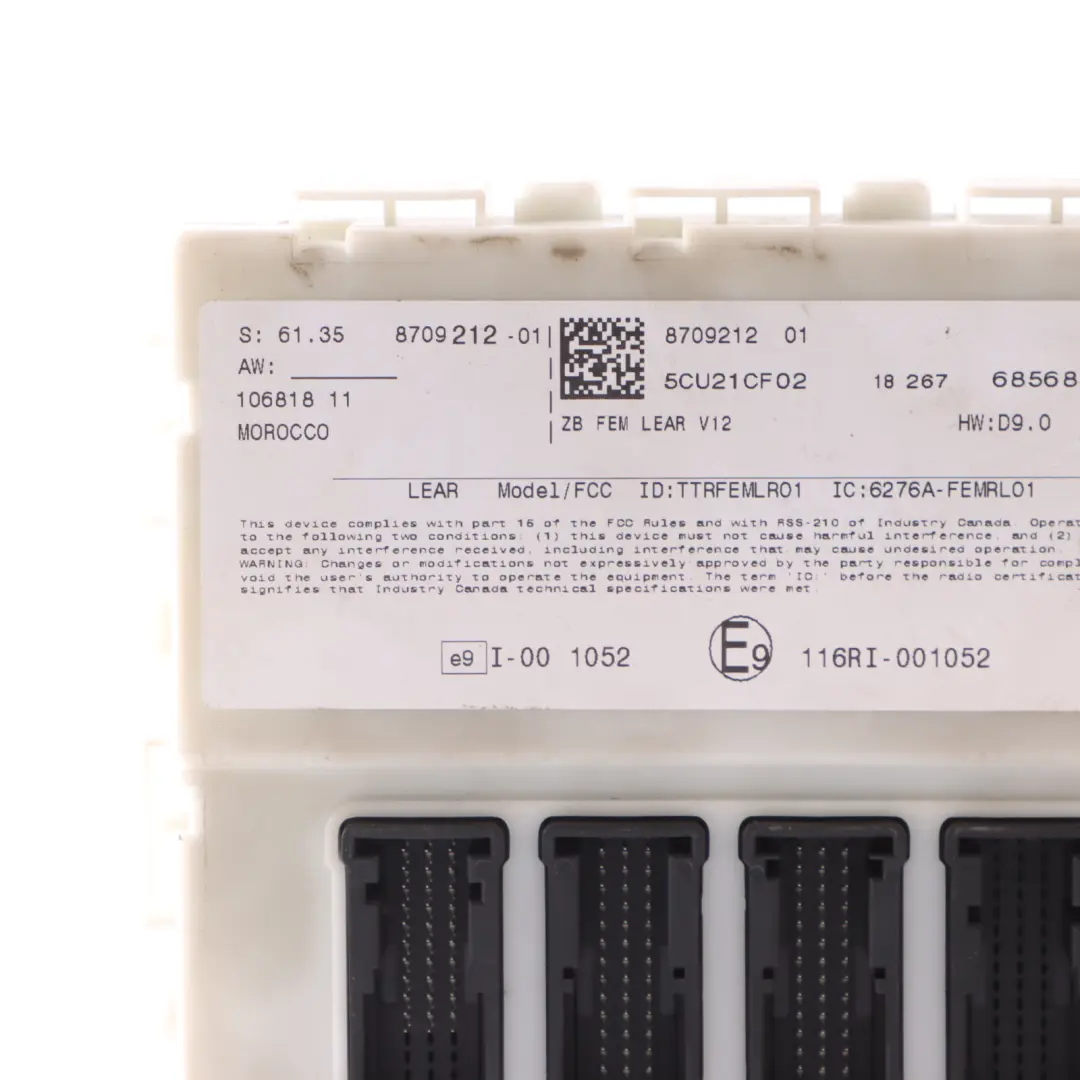 BMW F21 F30 LCI 120d 320d xDrive B47 190HP Zestaw ECU Automatyczna 8475350 - SKU 8475350-3 - Numer Części 8574752