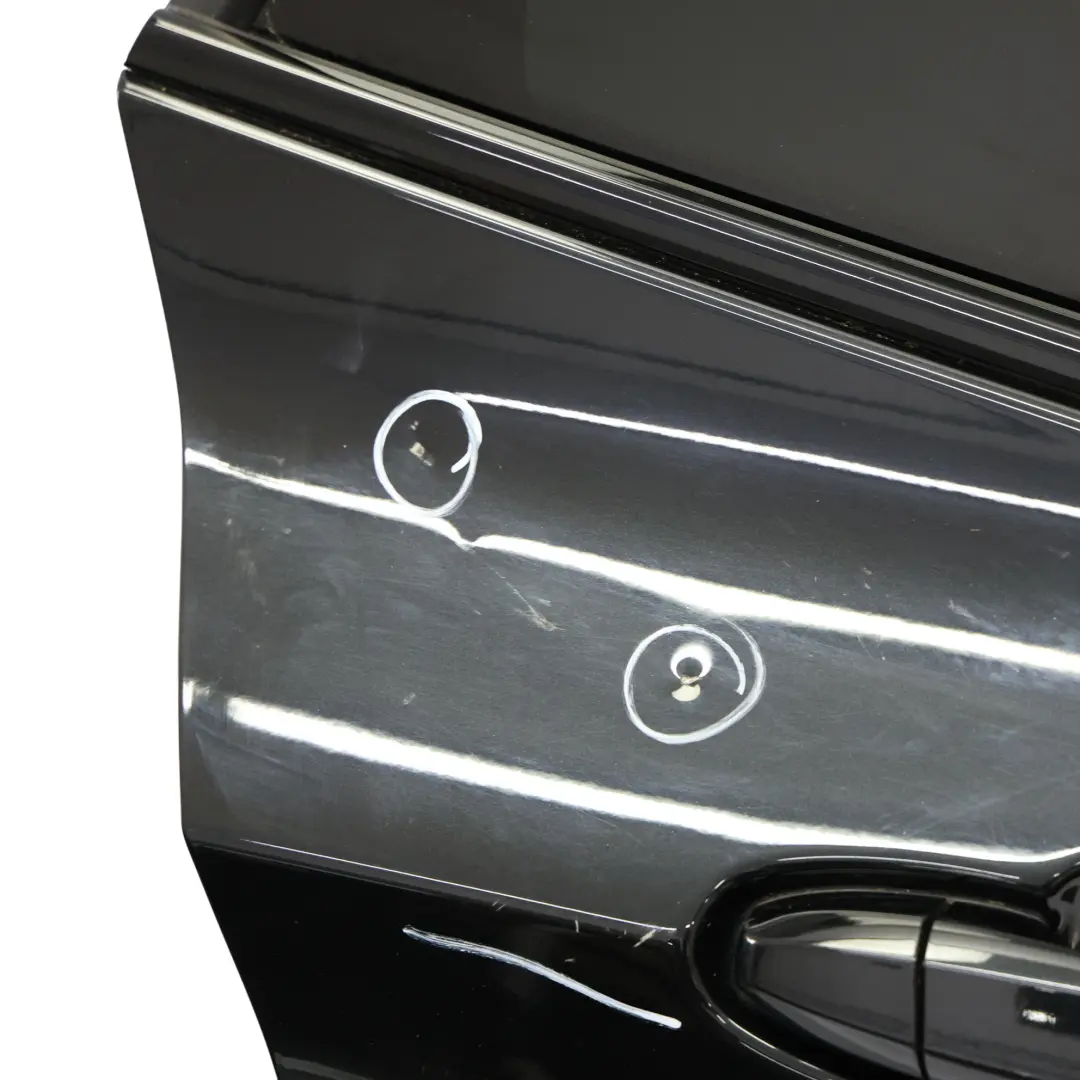 BMW X2 F39 Tylne Prawe Drzwi Black Sapphire Czarny Metalik - 475 - SKU 8491730-BS - Numer Części 8491730