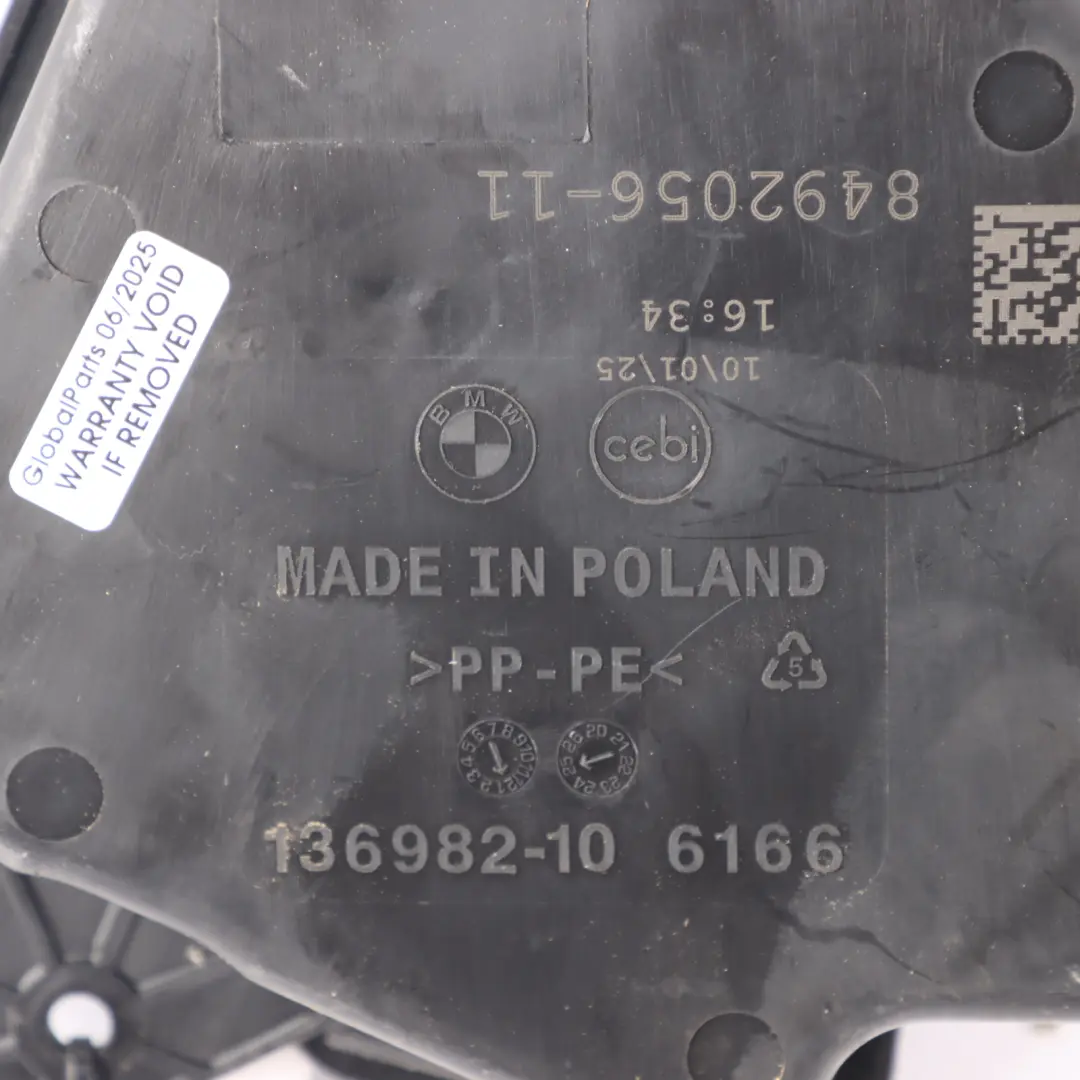 Windscreen Washer Tank Bottle Reservoir to BMW U06 Active Tourer with Part number 8492056 BMW U06 Active Tourer Windscreen Washer Tank Bottle Reservoir - SKU 8492056 - Part number 8492056