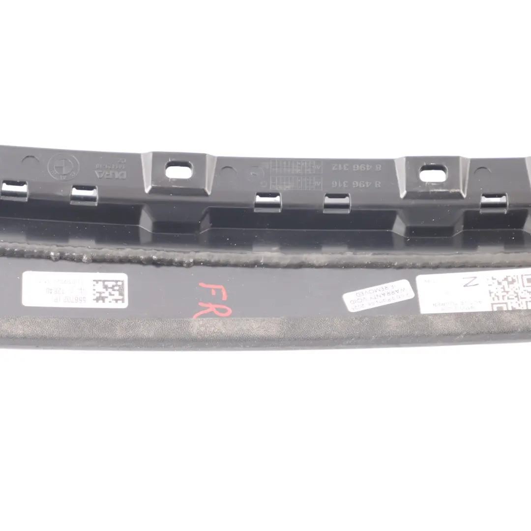 Front Door B Column Pillar Outer Cover Trim Panel Right O/S to BMW U06 with Part number 8496316 BMW U06 Front Door B Column Pillar Outer Cover Trim Panel Right O/S - SKU 8496316 - Part number 8496316