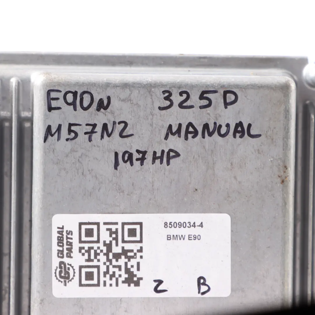 M57N2 197HP Engine ECU DDE Manual to BMW E60 LCI E90 E91 325d 525d with Part number 8509034 BMW E60 LCI E90 E91 325d 525d M57N2 197HP Engine ECU DDE Manual - SKU 8509034-4 - Part number 8509034