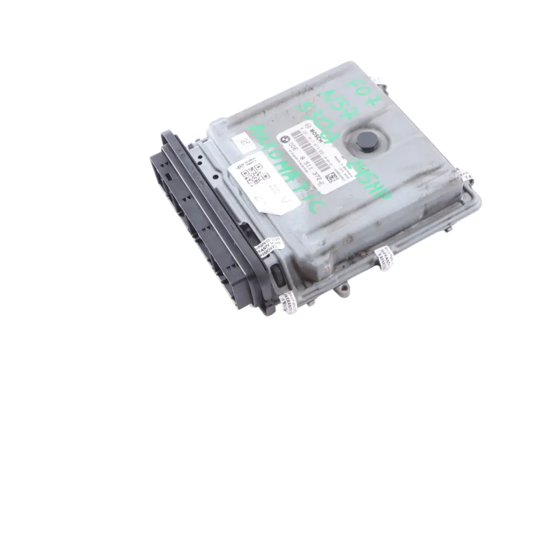 N57 Engine Control ECU Kit DDE CAS4 Automatic to BMW F01 F07 530d 730d with Part number 8511372 BMW F01 F07 530d 730d N57 Engine Control ECU Kit DDE CAS4 Automatic - SKU 8511372 - Part number 8511372