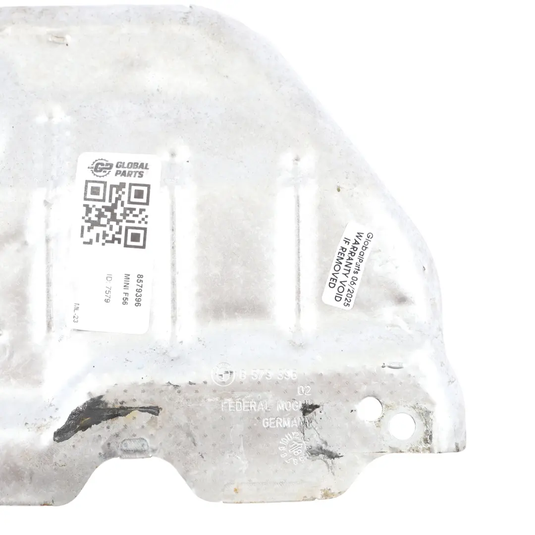 Heat Shield BMW X1 F48 Mini F56 B37 Diesel Engine Turbocharger Cover to with Part number 8579396 Heat Shield BMW X1 F48 Mini F56 B37 Diesel Engine Turbocharger Cover - SKU 8579396 - Part number 8579396