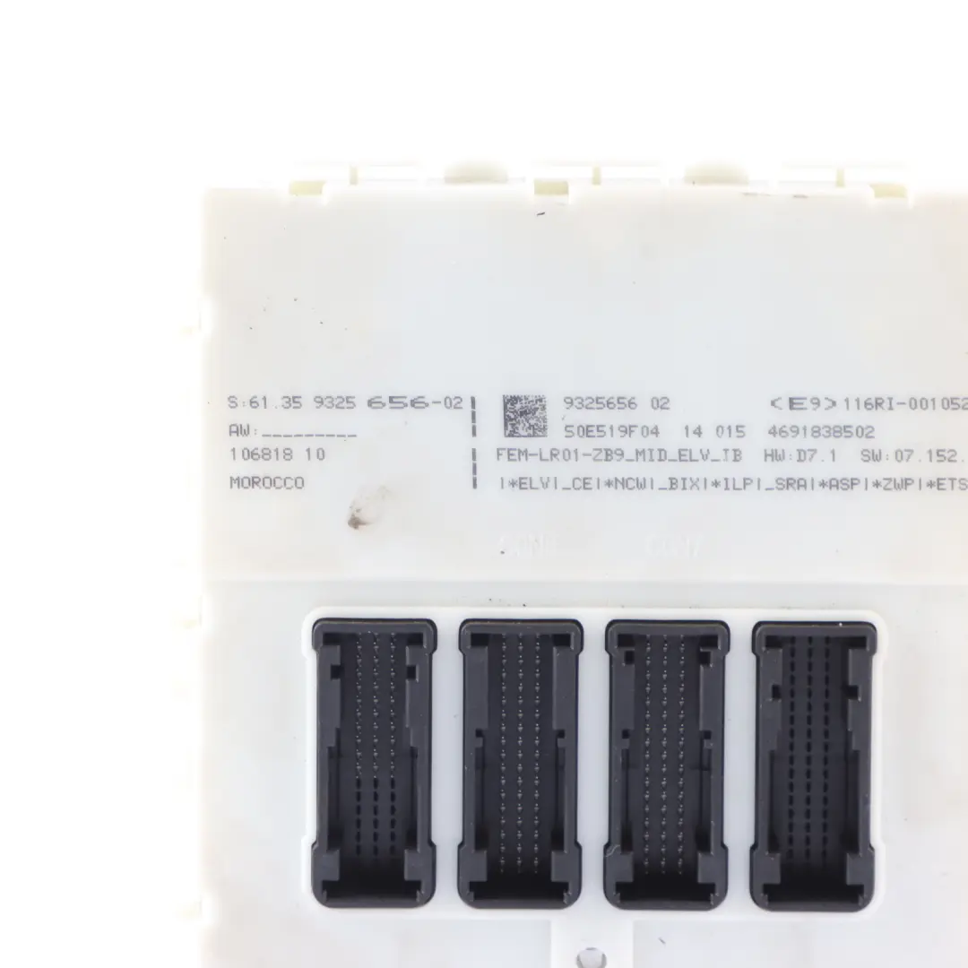 BMW F30 F32 F33 320i N20 184HP Engine Control Unit ECU DME Kit Manual - SKU 8626172-6 - Part number 8626172