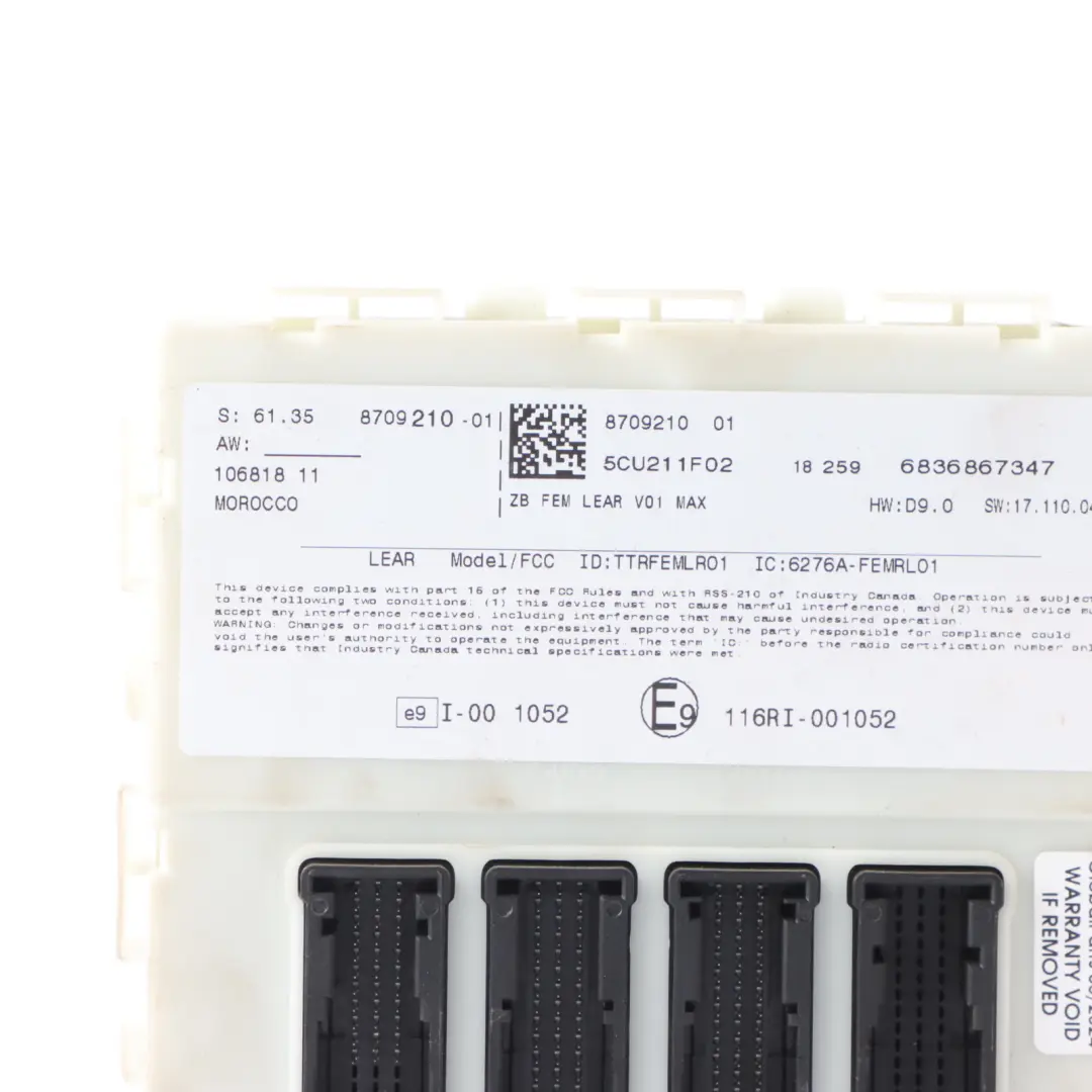 BMW F30 335i F32 F33 435i N55 306HP Motorsteuergerät ECU Automatik - SKU 8639582-1 - Teilenummer 8639582