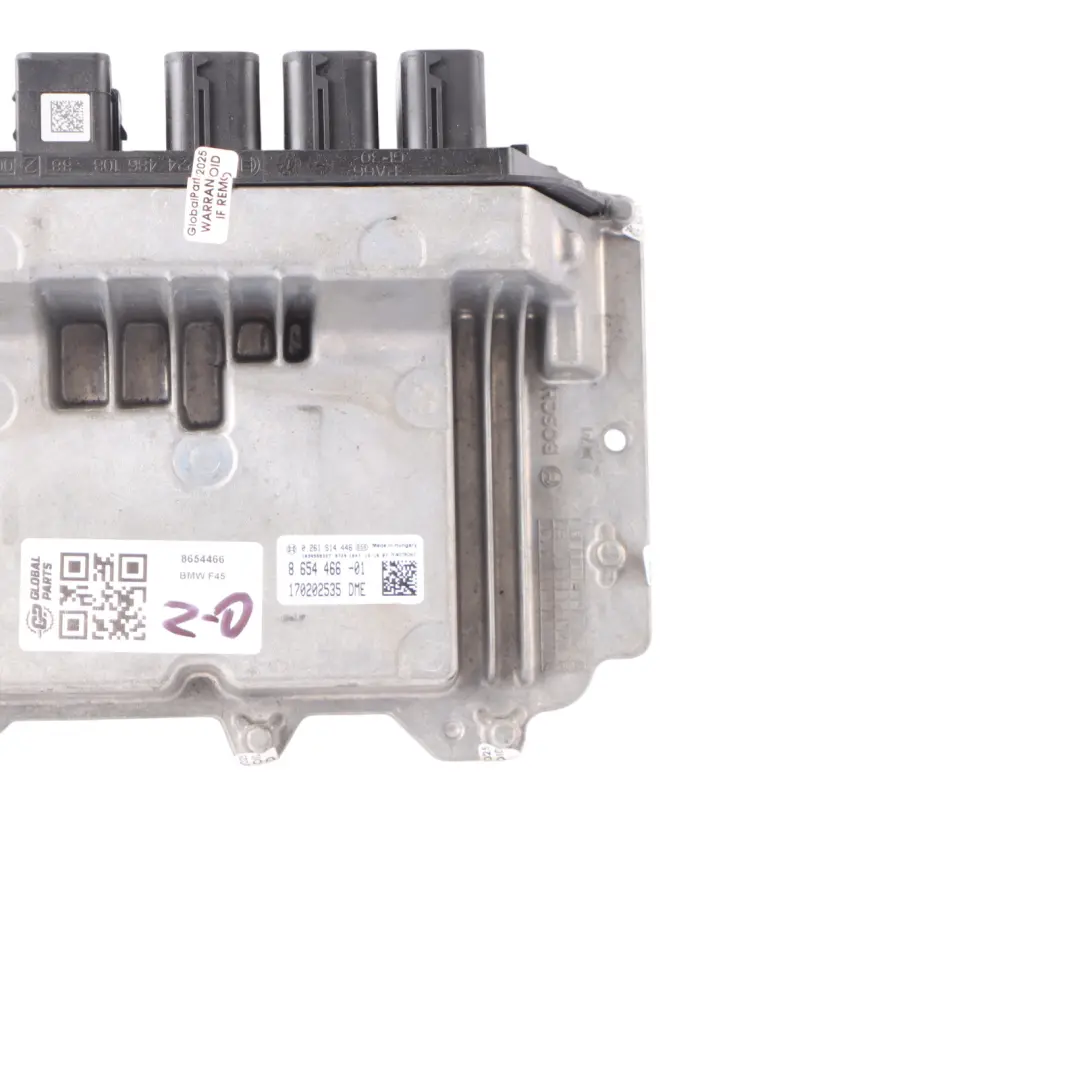 231HP Engine Control Unit ECU DME Manual to Mini F54 F56 F57 JCW B48 with Part number 8654466 Mini F54 F56 F57 JCW B48 231HP Engine Control Unit ECU DME Manual - SKU 8654466 - Part number 8654466