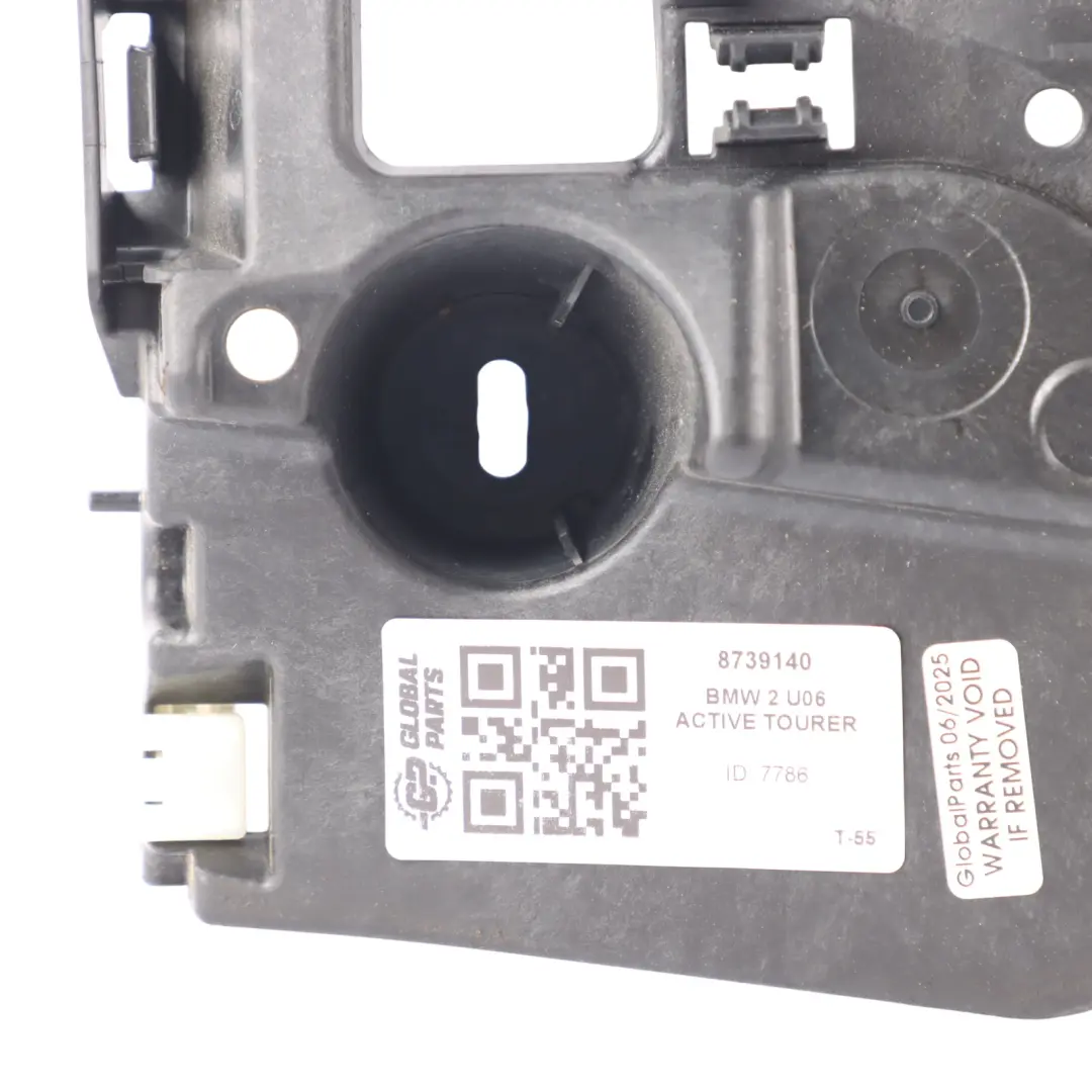 Right O/S Bumper Mount Bracket Holder to BMW U06 Rear with Part number 8739140 BMW U06 Rear Right O/S Bumper Mount Bracket Holder - SKU 8739140 - Part number 8739140