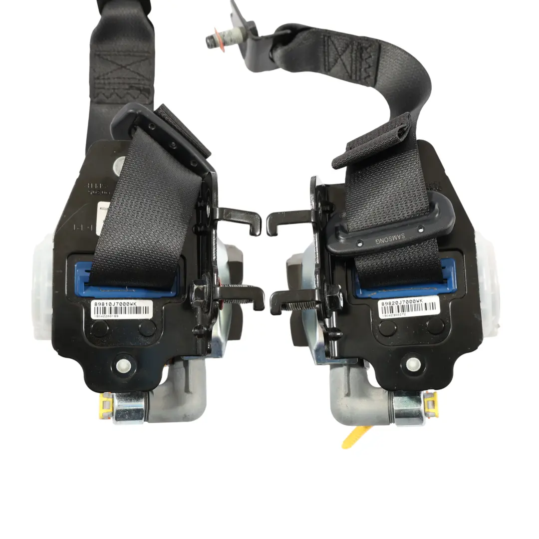 Set Cinture Posteriori Sinistra Destra Sedile Posteriore Nero per Kia Ceed con numero di parte 89820J7000WK Kia Ceed Set Cinture Posteriori Sinistra Destra Sedile Posteriore Nero - SKU 89820J7000WK - Numero di parte 89820J7000WK