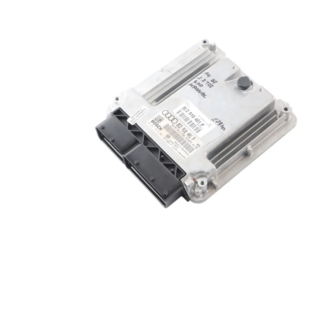 BPP 179HP Diesel Engine Unit Module ECU Manual to Audi A4 B7 2.7 TDI with Part number 8E2910401P Audi A4 B7 2.7 TDI BPP 179HP Diesel Engine Unit Module ECU Manual - SKU 8E2910401P - Part number 8E2910401P