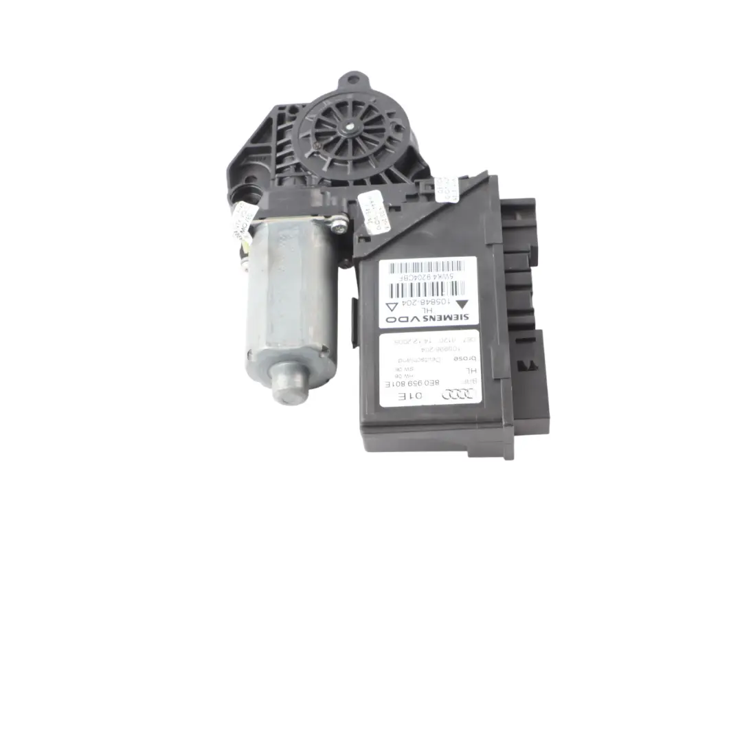 Audi A4 B7 Window Lifter Motor Door Front Left N/S Regulator Drive - SKU 8E2959801E - Part number 8E2959801E
