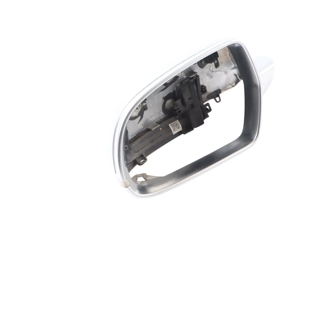 Specchietto Retrovisore Alluminio Copertura Sinistra per Audi S4 B8 A5 8T con numero di parte 8F0857527A Audi S4 B8 A5 8T Specchietto Retrovisore Alluminio Copertura Sinistra - SKU 8F0857527A-ALU - Numero di parte 8F0857527A
