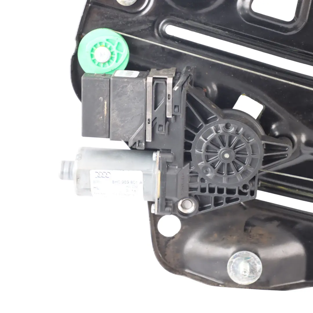Window Lifter Regulator Mechanism Left N/S to Audi A4 B7 B6 Cabrio Rear with Part number 8H0839397 Audi A4 B7 B6 Cabrio Rear Window Lifter Regulator Mechanism Left N/S - SKU 8H0839397 - Part number 8H0839397