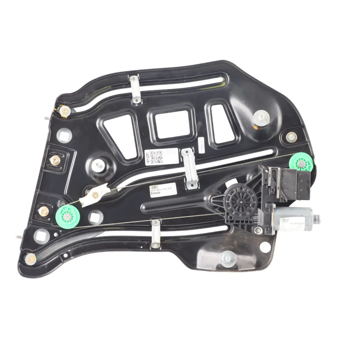 Window Lifter Regulator Mechanism Right O/S to Audi A4 B7 B6 Cabrio Rear with Part number 8H0839398 Audi A4 B7 B6 Cabrio Rear Window Lifter Regulator Mechanism Right O/S - SKU 8H0839398 - Part number 8H0839398
