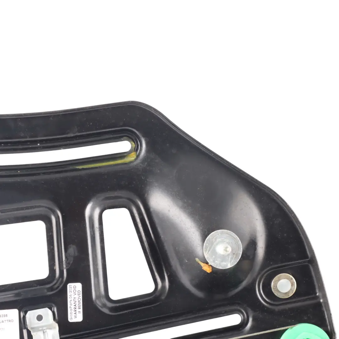 Window Lifter Regulator Mechanism Right O/S to Audi A4 B7 B6 Cabrio Rear with Part number 8H0839398 Audi A4 B7 B6 Cabrio Rear Window Lifter Regulator Mechanism Right O/S - SKU 8H0839398 - Part number 8H0839398