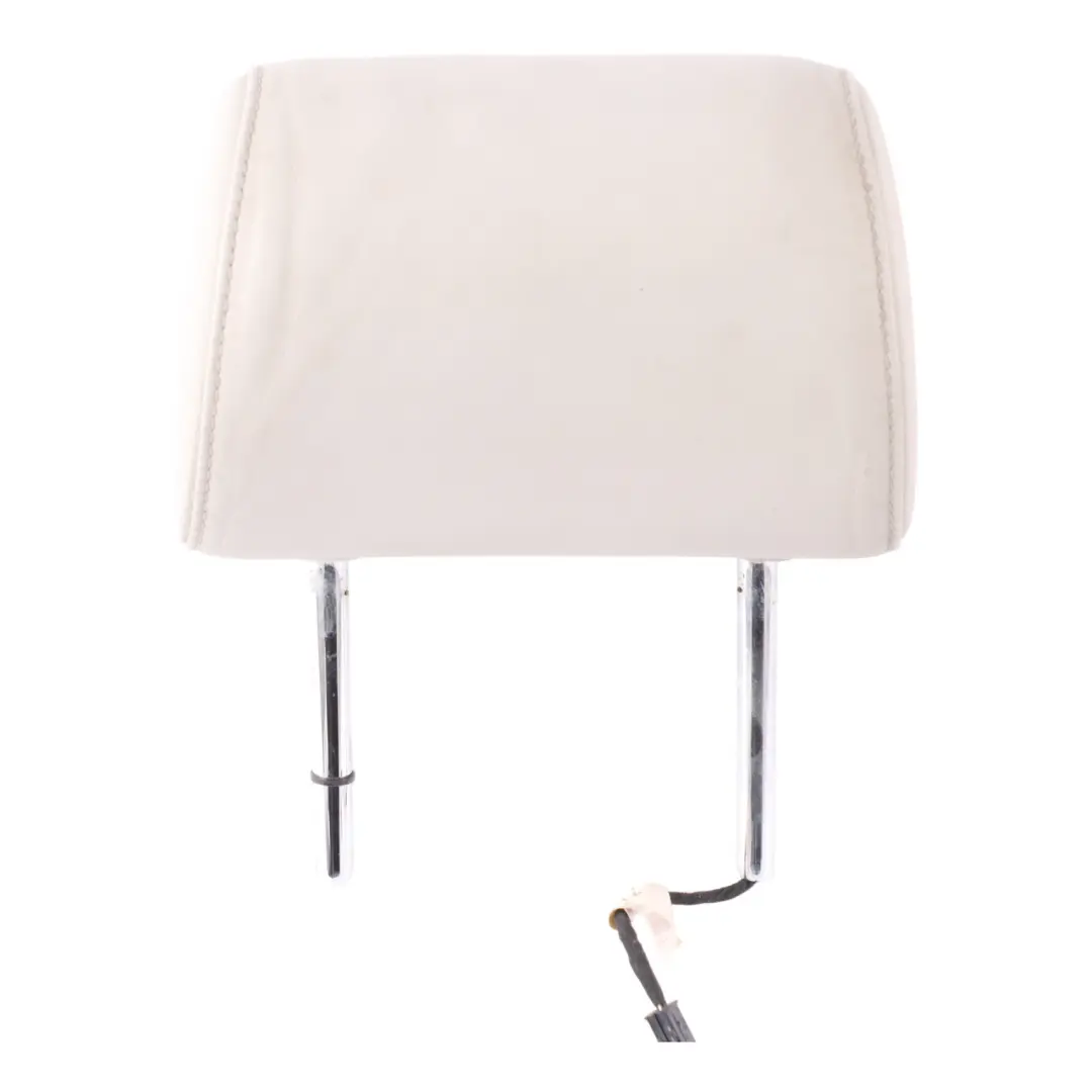 Front Seat Headrest Cover Left Right N/O/S Silver Leather to Audi A4 B7 Cabrio with Part number 8H0881921B Audi A4 B7 Cabrio Front Seat Headrest Cover Left Right N/O/S Silver Leather - SKU 8H0881921B - Part number 8H0881921B