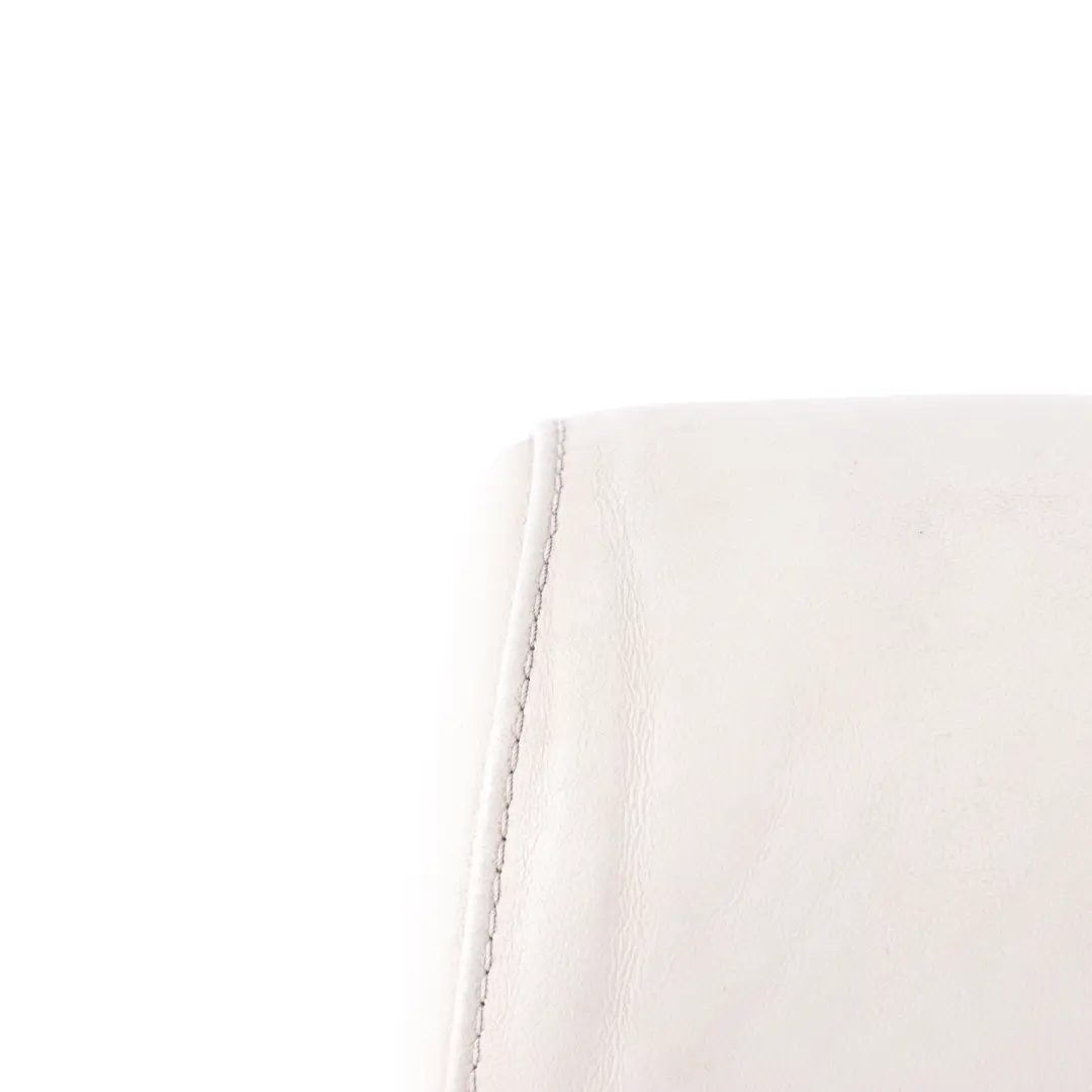 Front Seat Headrest Cover Left Right N/O/S Silver Leather to Audi A4 B7 Cabrio with Part number 8H0881921B Audi A4 B7 Cabrio Front Seat Headrest Cover Left Right N/O/S Silver Leather - SKU 8H0881921B - Part number 8H0881921B