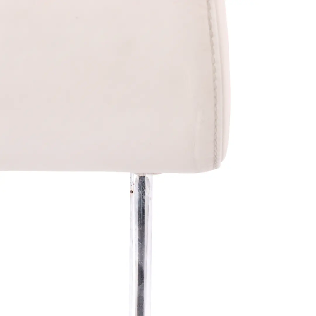 Front Seat Headrest Cover Left Right N/O/S Silver Leather to Audi A4 B7 Cabrio with Part number 8H0881921B Audi A4 B7 Cabrio Front Seat Headrest Cover Left Right N/O/S Silver Leather - SKU 8H0881921B - Part number 8H0881921B