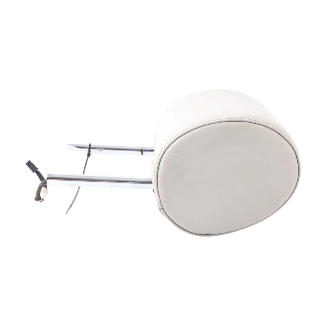 Front Seat Headrest Cover Left Right N/O/S Silver Leather to Audi A4 B7 Cabrio with Part number 8H0881921B Audi A4 B7 Cabrio Front Seat Headrest Cover Left Right N/O/S Silver Leather - SKU 8H0881921B - Part number 8H0881921B