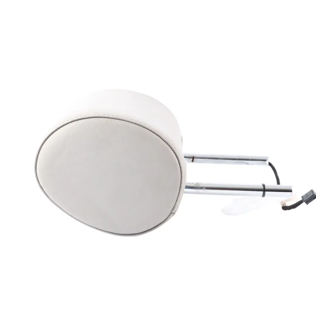 Front Seat Headrest Cover Left Right N/O/S Silver Leather to Audi A4 B7 Cabrio with Part number 8H0881921B Audi A4 B7 Cabrio Front Seat Headrest Cover Left Right N/O/S Silver Leather - SKU 8H0881921B - Part number 8H0881921B